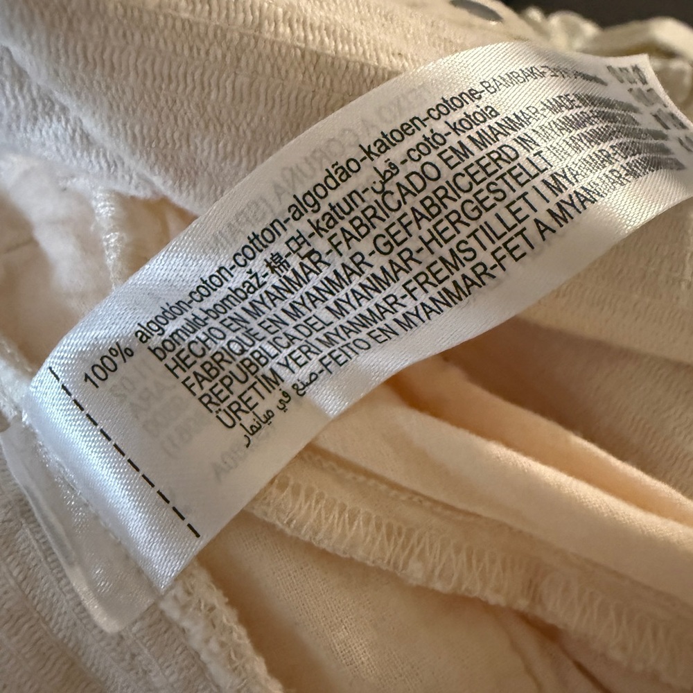 Zara Cream Lightweight Shirt Jacket - Picture 4 of 4